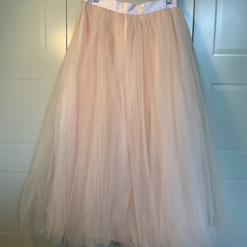 Midi length ballerina skirt